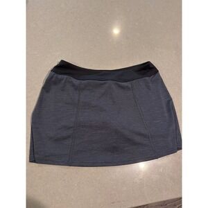 Bolle Tech Womens Skort‎ Athletic Activewear Skirt Black Gray Small S